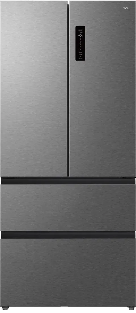 Lodówka TCL RC532FXE0UE Pełny No Frost 190cm Komora świeżości Inox