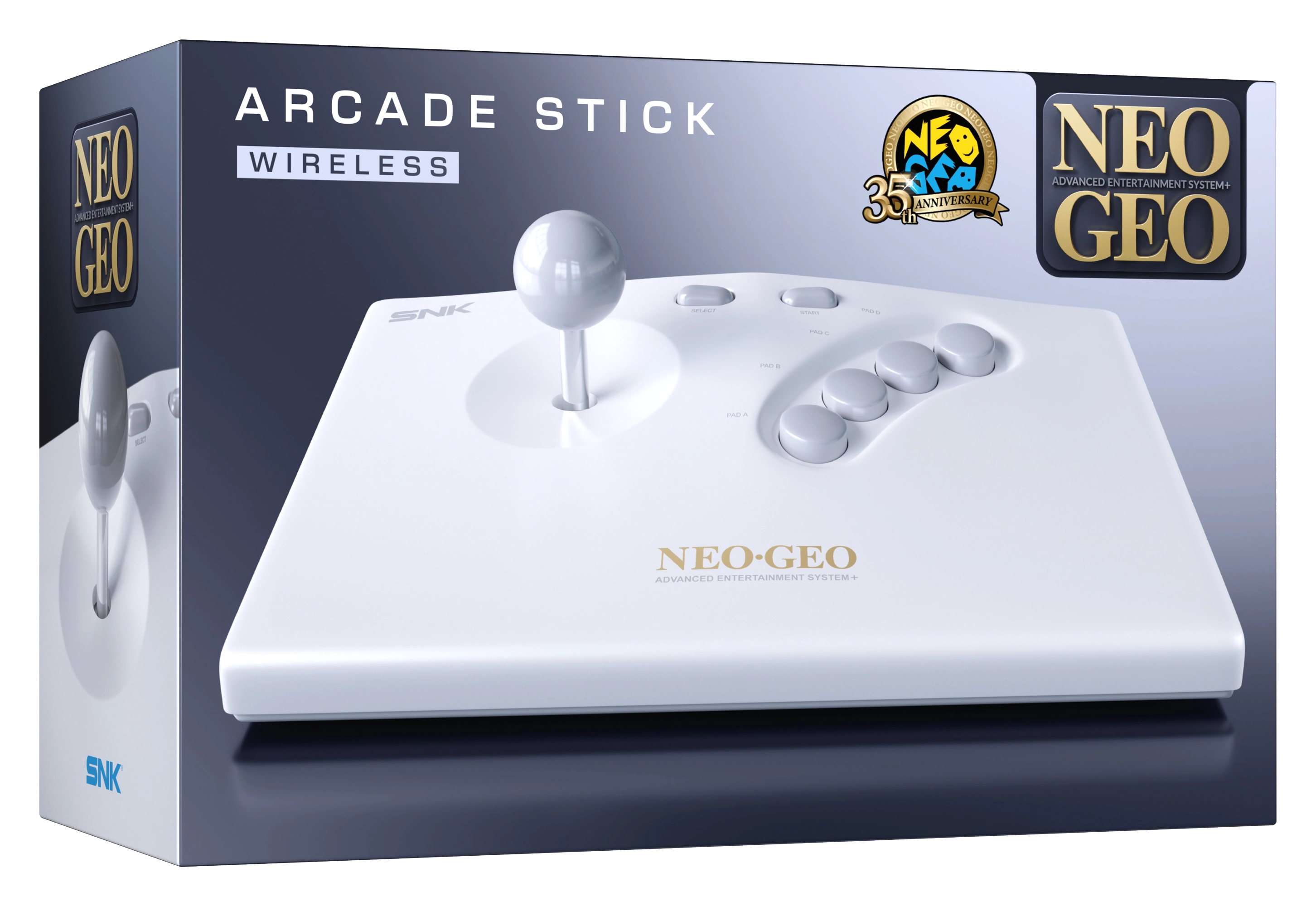 Kontroler Koch Media AES+ Arcade Stick White