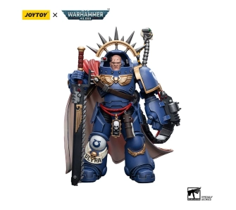 Figurka Joy Toy Warhammer 40k Ultramarines Captain in Gravis Armour