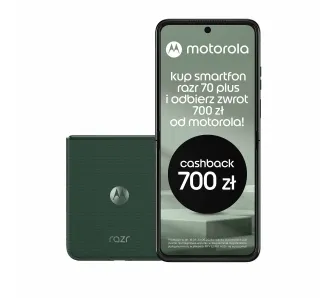 Smartfon Motorola razr 70 Plus 12/512GB 6,9" 165Hz 50Mpix Zielony