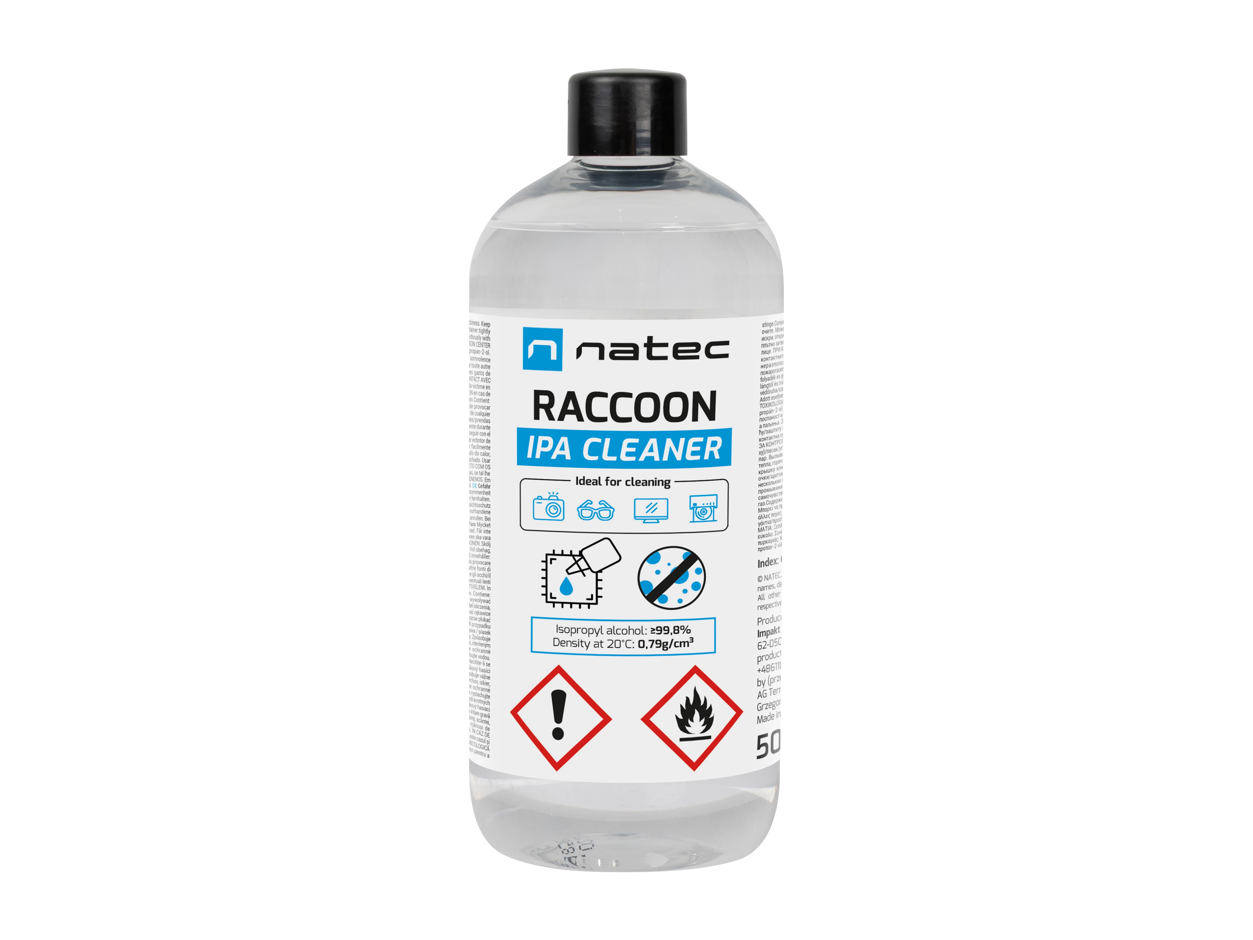 Alkohol izopropylowy Natec Raccoon IPA Cleaner 500ml