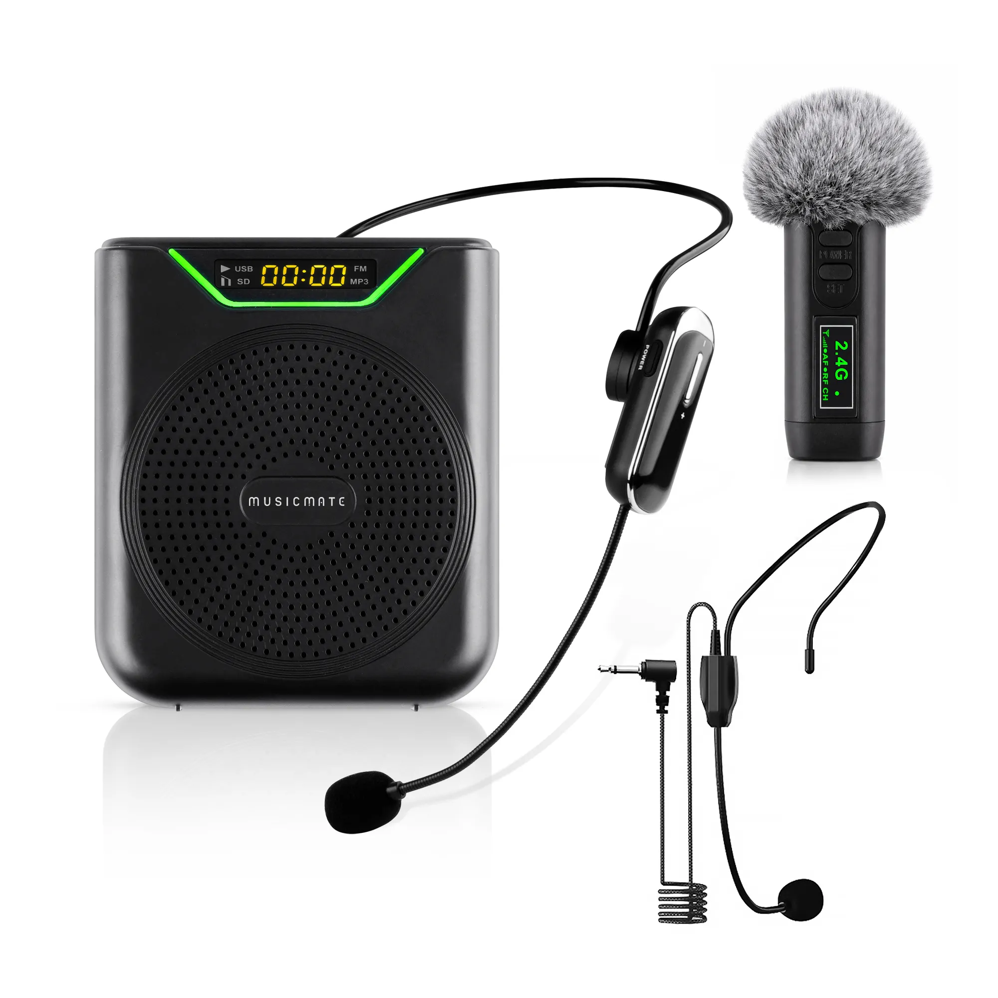 Wzmacniacz głosu Musicmate MM-WG400-B VoicePower
