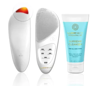 Szczoteczka do twarzy Lumineo Sonic + Żel do wszystkich typów skóry 100ml