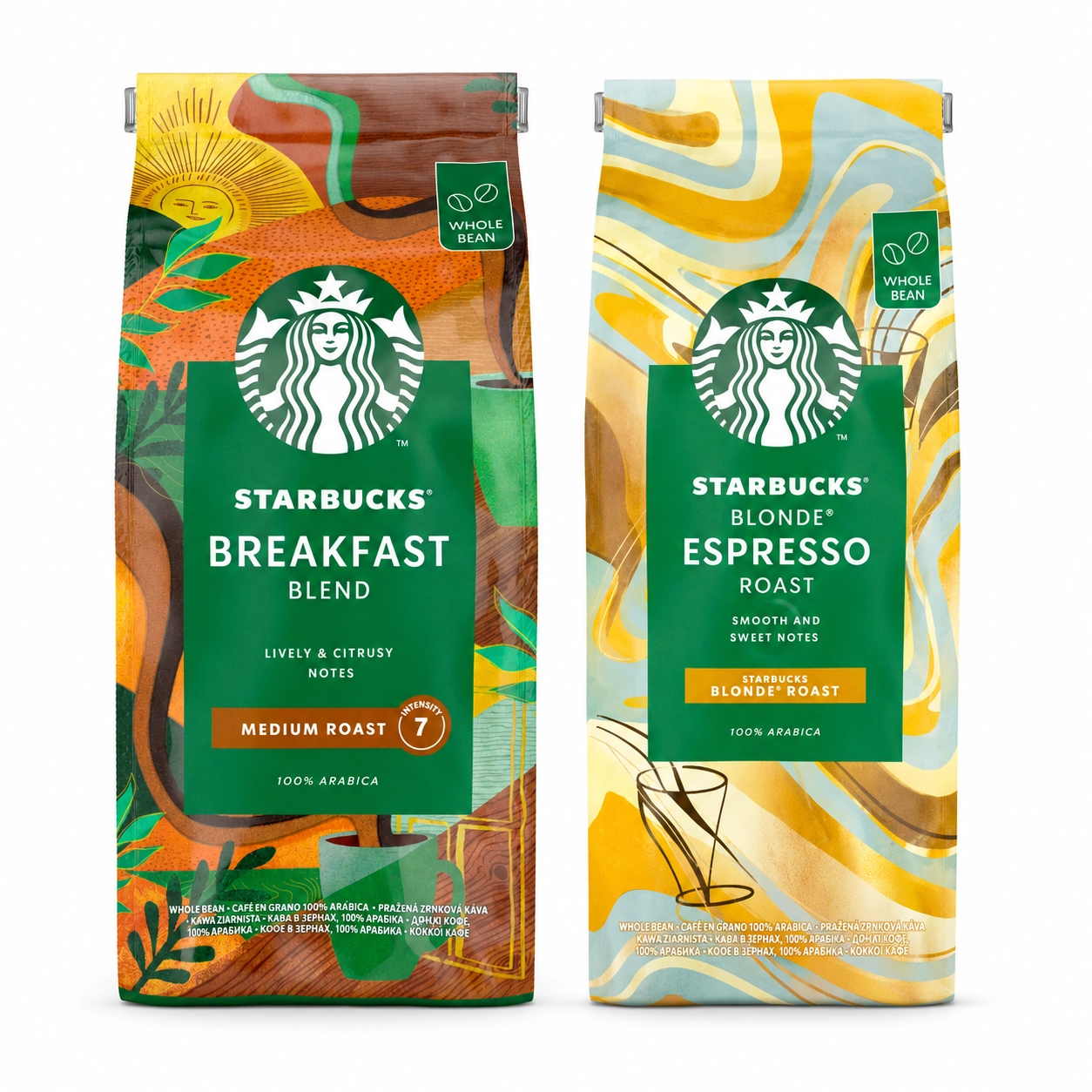 Kawa ziarnista Starbucks Zestaw 2 x 450g