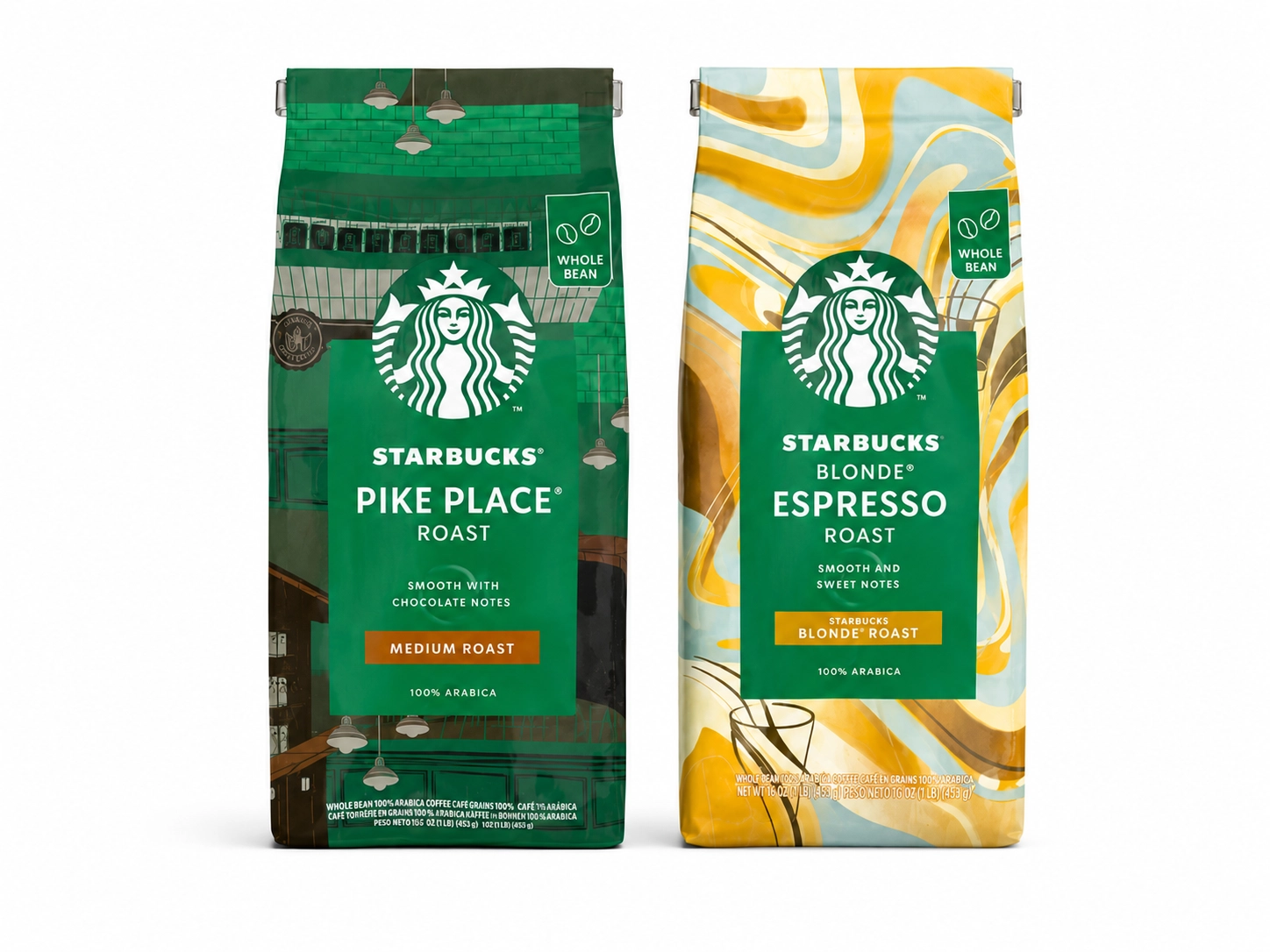 Kawa ziarnista Starbucks Zestaw 2 x 450g