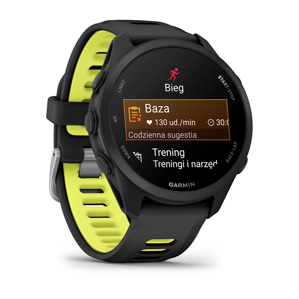Smartwatch Garmin Forerunner 170 43mm GPS Żółto-czarny