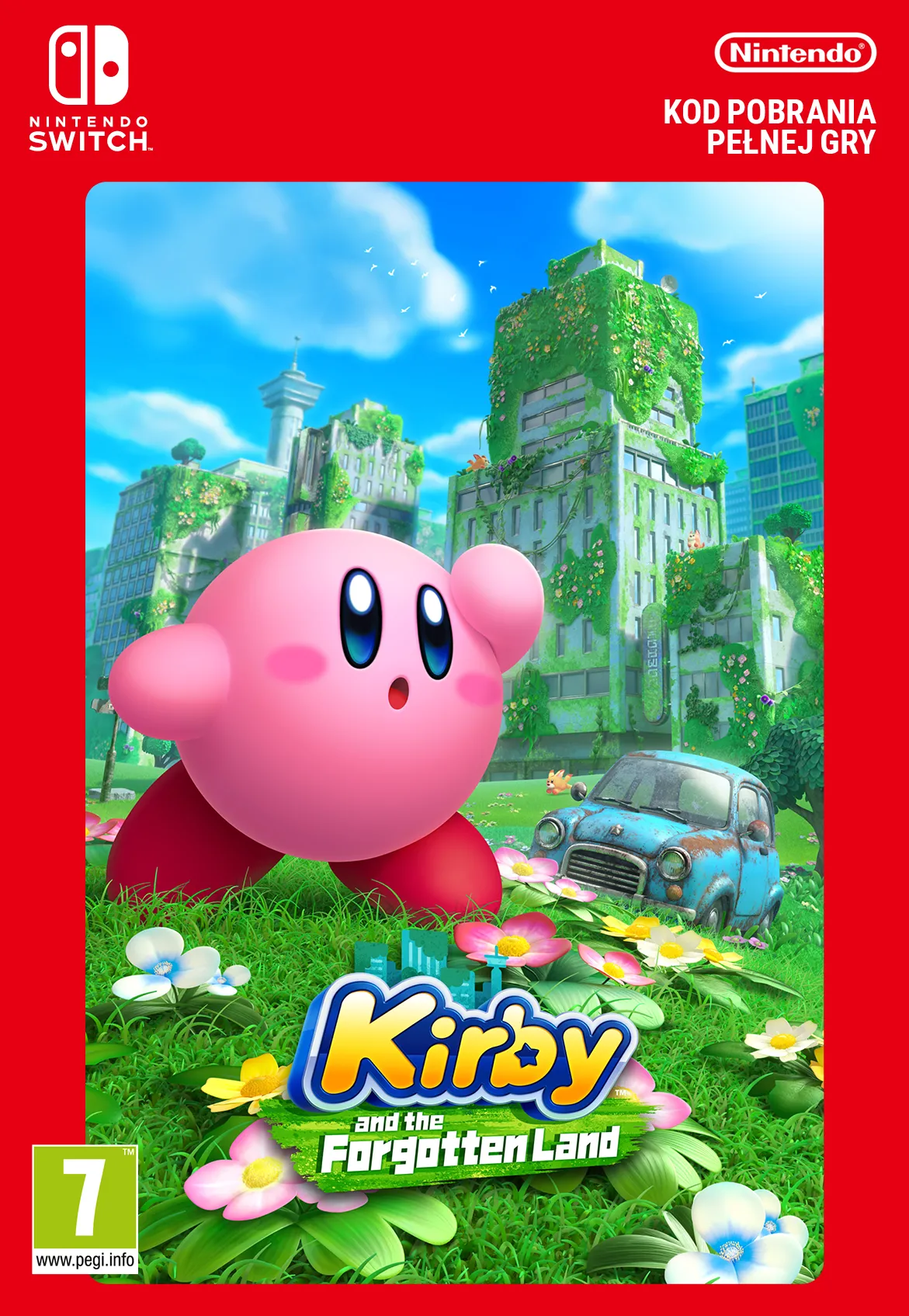Kirby and the Forgotten Land Gra na Nintendo Switch [Bon Aktywacyjny]