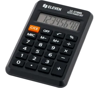 Kalkulator Eleven LC-310NR Czarny