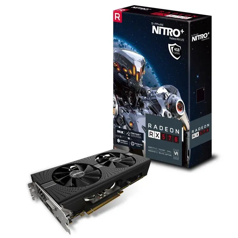 Karta graficzna Sapphire technology Radeon RX 570 NITRO+ 4GB GDDR5 256bit