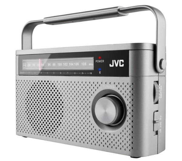 JVC RA-E315G Radio FM Bluetooth Szary
