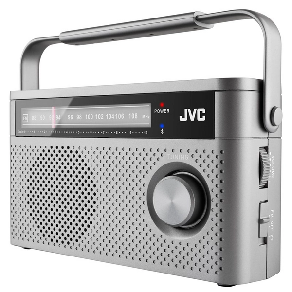 Radioodbiornik JVC RA-E315G Radio FM Bluetooth Szary