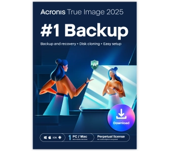 Program Acronis True Image 2025 1 PC lub Mac Zakup jednorazowy Kod aktywacyjny