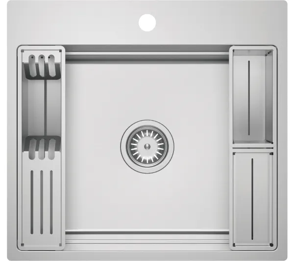 Zlewozmywaki kuchenne - Deante Magnetic ZRM_010A Stal szlachetna Stalowy