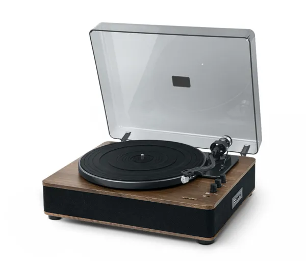 Muse MT-107 BTO Półautomatyczny Napęd paskowy Przedwzmacniacz Bluetooth Out Brązowo-czarny