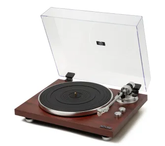 Gramofon Muse MT-109 WTO Manualny Napęd paskowy Przedwzmacniacz Bluetooth Brązowy
