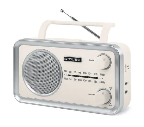 Muse MF-060 SC Radio FM Beżowy