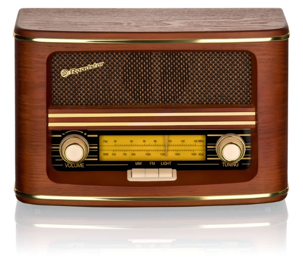 Roadstar HRA-1500/N Radio FM Brązowy