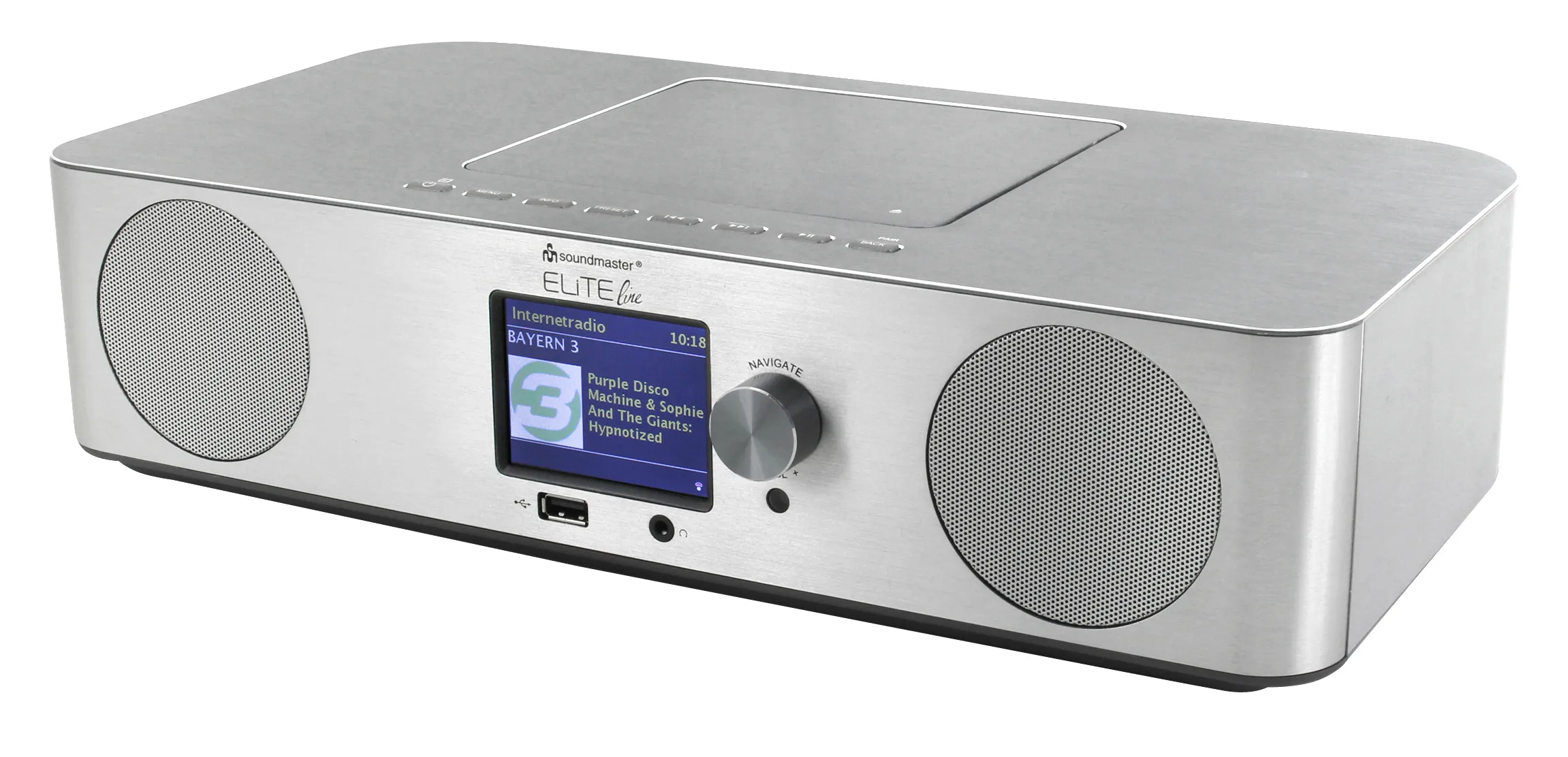 Odtwarzacz Soundmaster ICD2060SI Srebrny