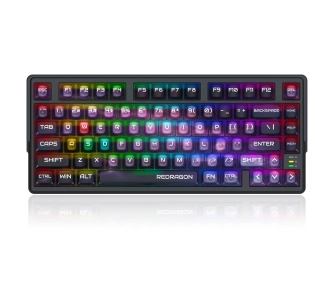 Klawiatura magnetyczna Redragon Bartlett K767-WL-M NextGEN UltraMag Czarny