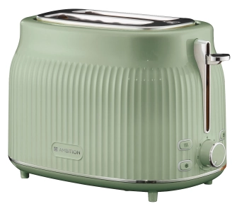 Toster Ambition Vintage Rozmrażanie 930W Zielony