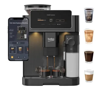 Ekspres Beko CaffeExperto CEG8564B Kawa mrożona Szerokość 27,5cm