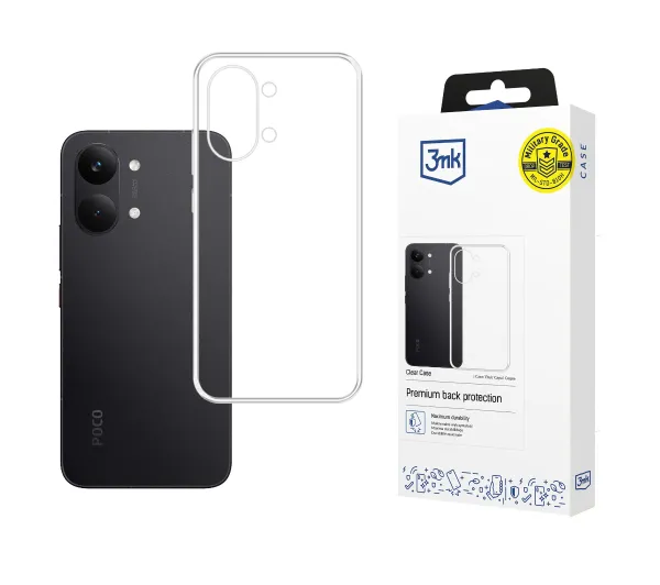3mk Clear Case do Poco X8 Pro Max