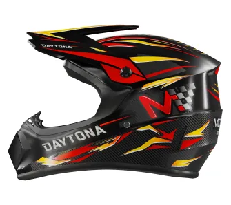 Kask Motus Daytona Performance M Czarno-czerwony