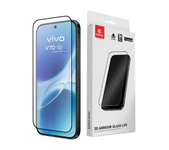 Szkło hartowane Crong 3D Armour Glass Lite do Vivo V70 5G