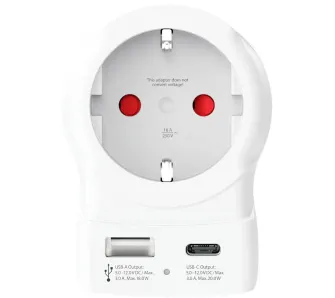 Adapter podróżny Skross 1.500284-E (Europa do USA) USB 20W PD