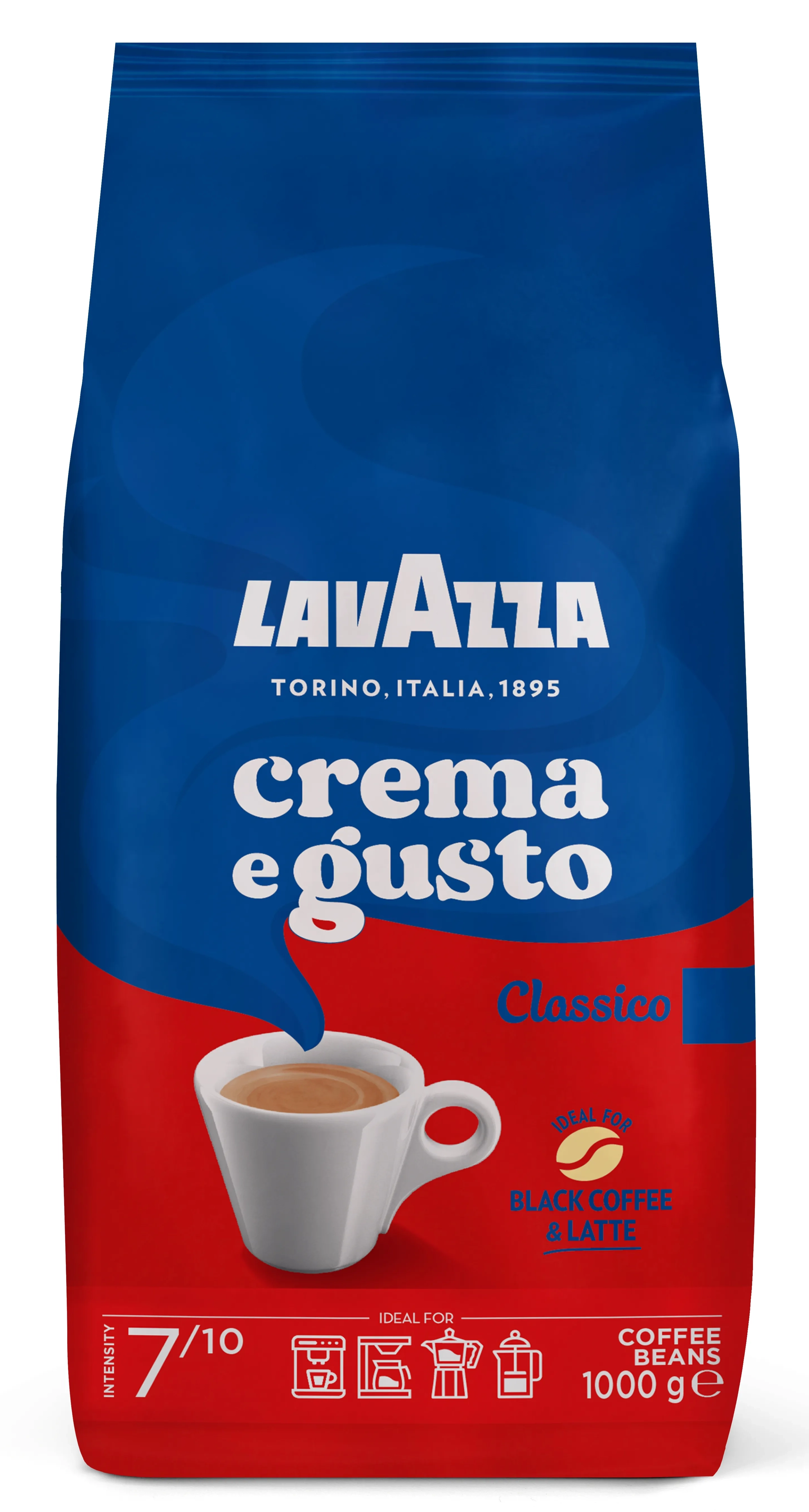 Kawa ziarnista Lavazza Crema e Gusto Classico 1kg
