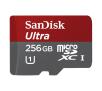 SanDisk Ultra 256GB microSDXC I + adapter SD