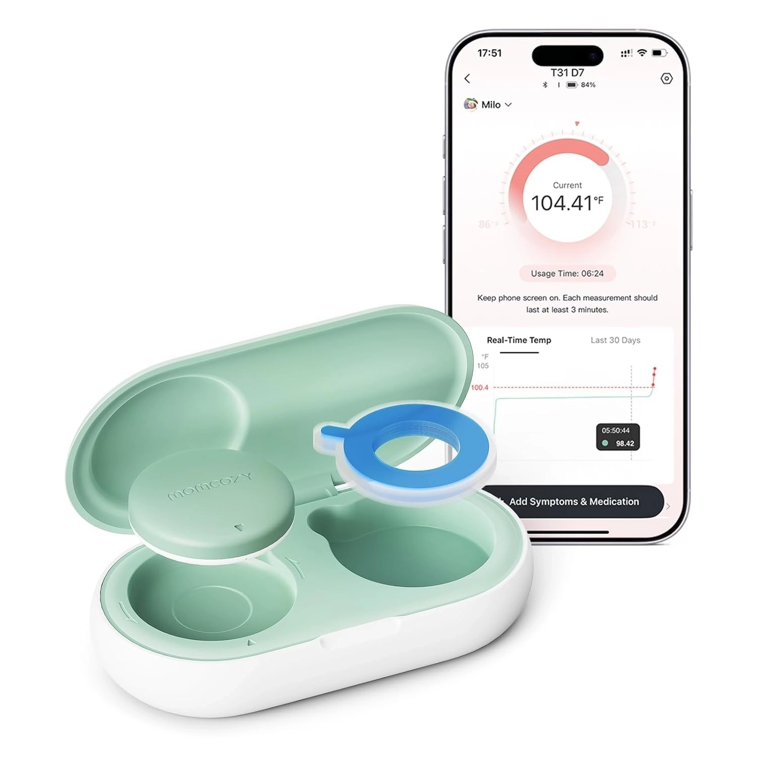 Termometr Momcozy T31 Smart Baby