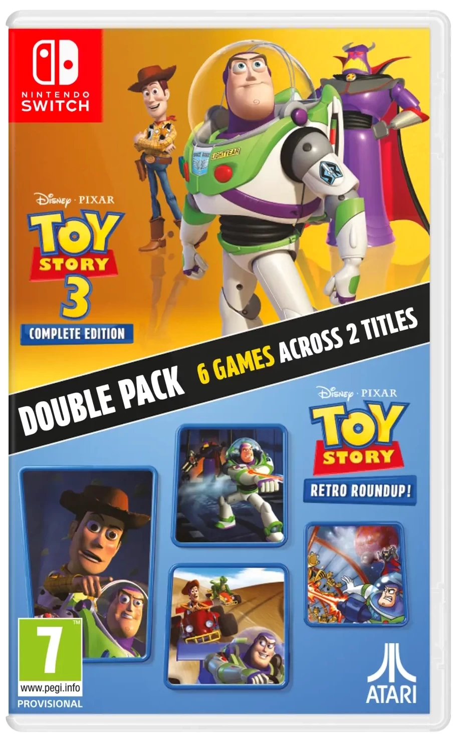 Toy Story: Retro Roundup! + Toy Story 3 Complete Edition Double Pack Gra na Nintendo Switch