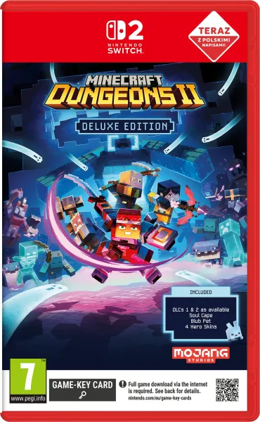 Minecraft Dungeons II Deluxe Edition Gra na Nintendo Switch 2