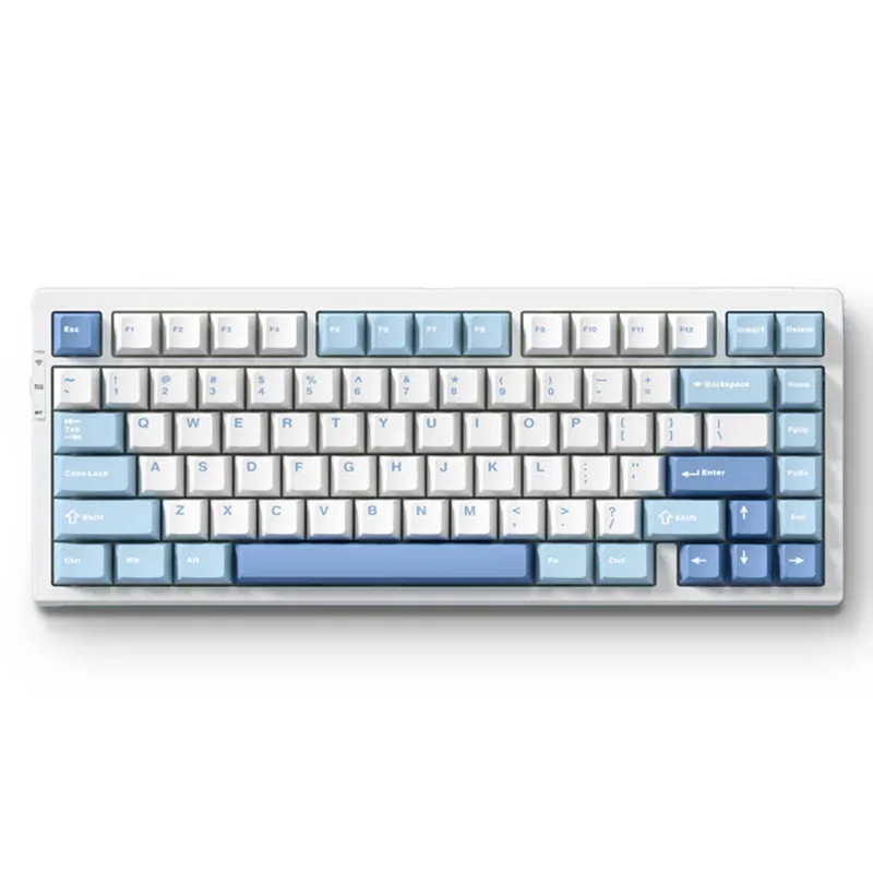 Klawiatura mechaniczna MCHOSE G75 Pro Cabbage Tofu Switch V2 Biało-Niebieski
