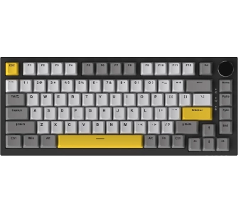 Klawiatura mechaniczna Ajazz AK820 Sea Salt Switch Czarno-Szary