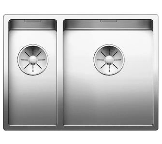 Zlewozmywak Blanco CLARON 340/180-U 521610 Komora z prawej strony Stalowy Srebrny