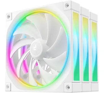 Zestaw wentylatorów DeepCool FL14 140mm 3szt. Biały