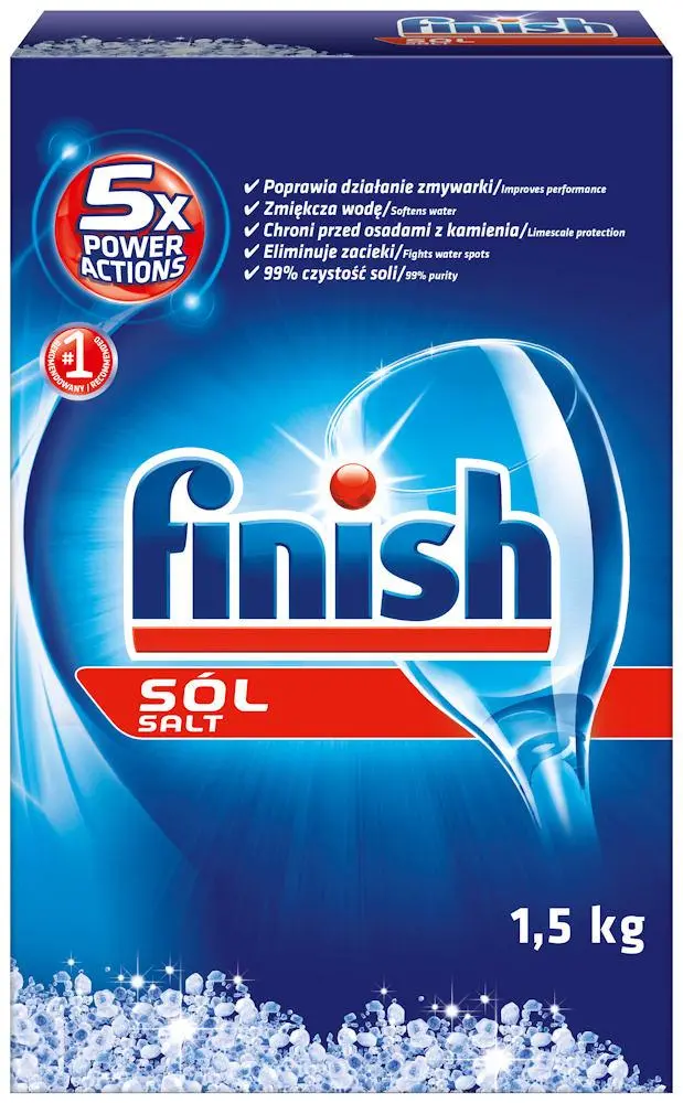 Sól do zmywarki Finish 1,5kg