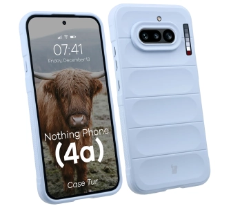 Etui Bizon Case Tur do Nothing Phone (4a) Jasnoniebieski