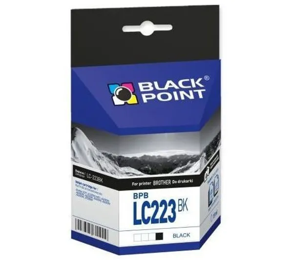 Black Point BPBLC223BK (zamiennik LC-223BK) Czarny 15 ml