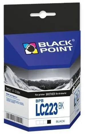Tusz Black Point BPBLC223BK (zamiennik LC-223BK) Czarny 15 ml