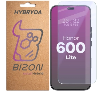 Szkło hybrydowe Bizon elastyczne Hybrid Mule do Honor 600 Lite 5G
