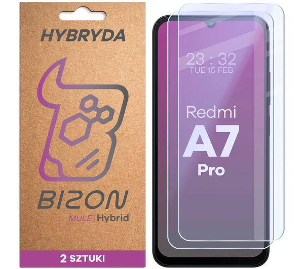 Bizon elastyczne Hybrid Mule Duo do Xiaomi Redmi A7 Pro 4G 2 sztuki