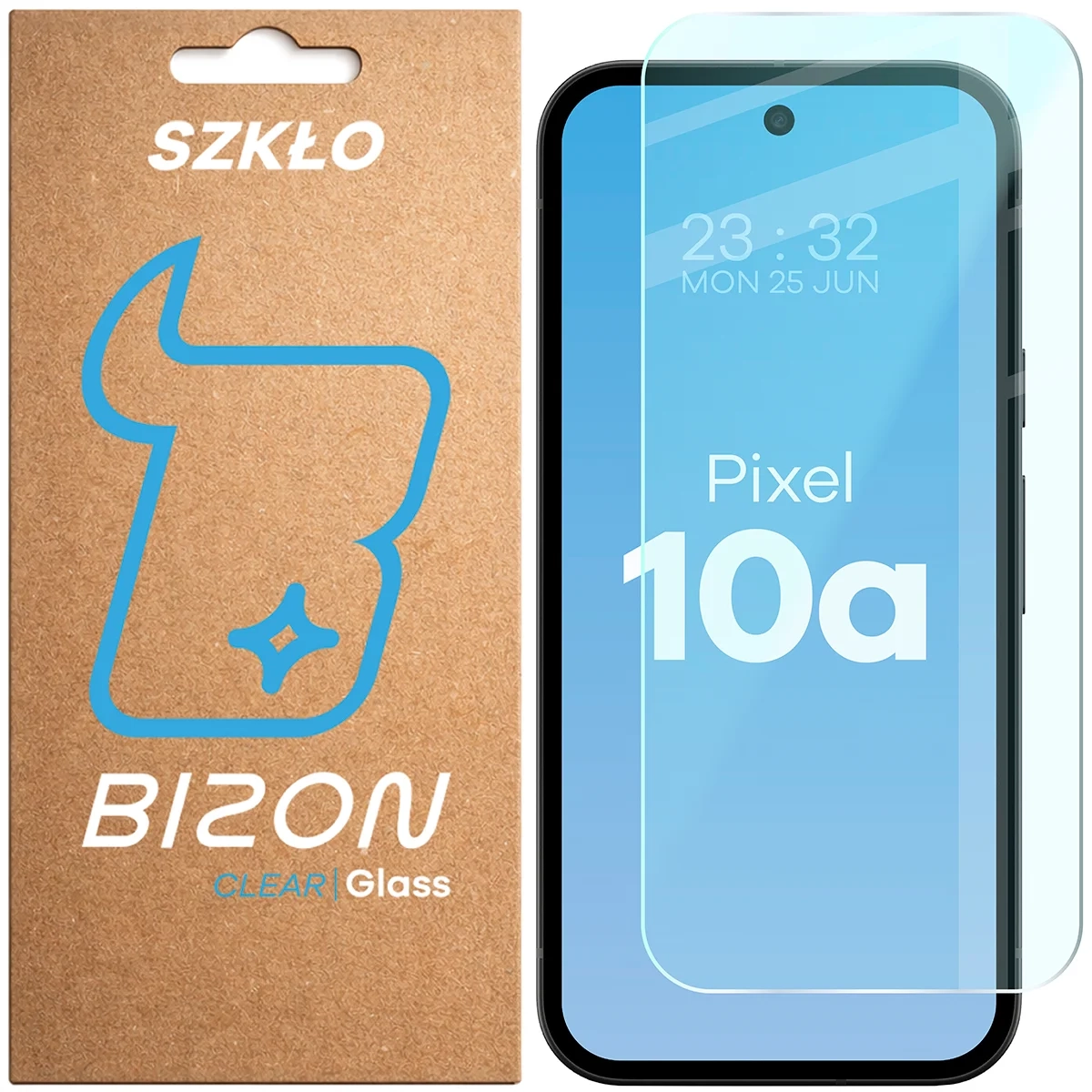 Szkło hartowane Bizon na ekran Glass Clear do Google Pixel 10a