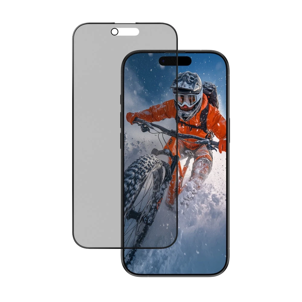 Szkło hartowane Yaxo prywatyzujące Privacy Armor Glass do iPhone Air