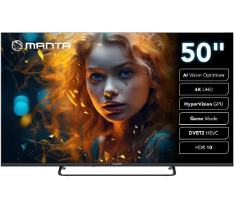 Telewizor Manta MATV002LUV50 50" LED 4K Smart TV VIDAA DVB-T2