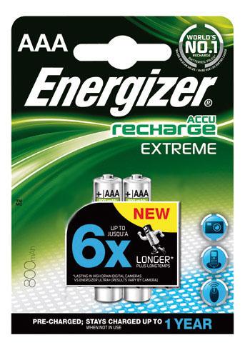 Akumulatorki Energizer Extreme AAA 800 mAh (2 szt.)