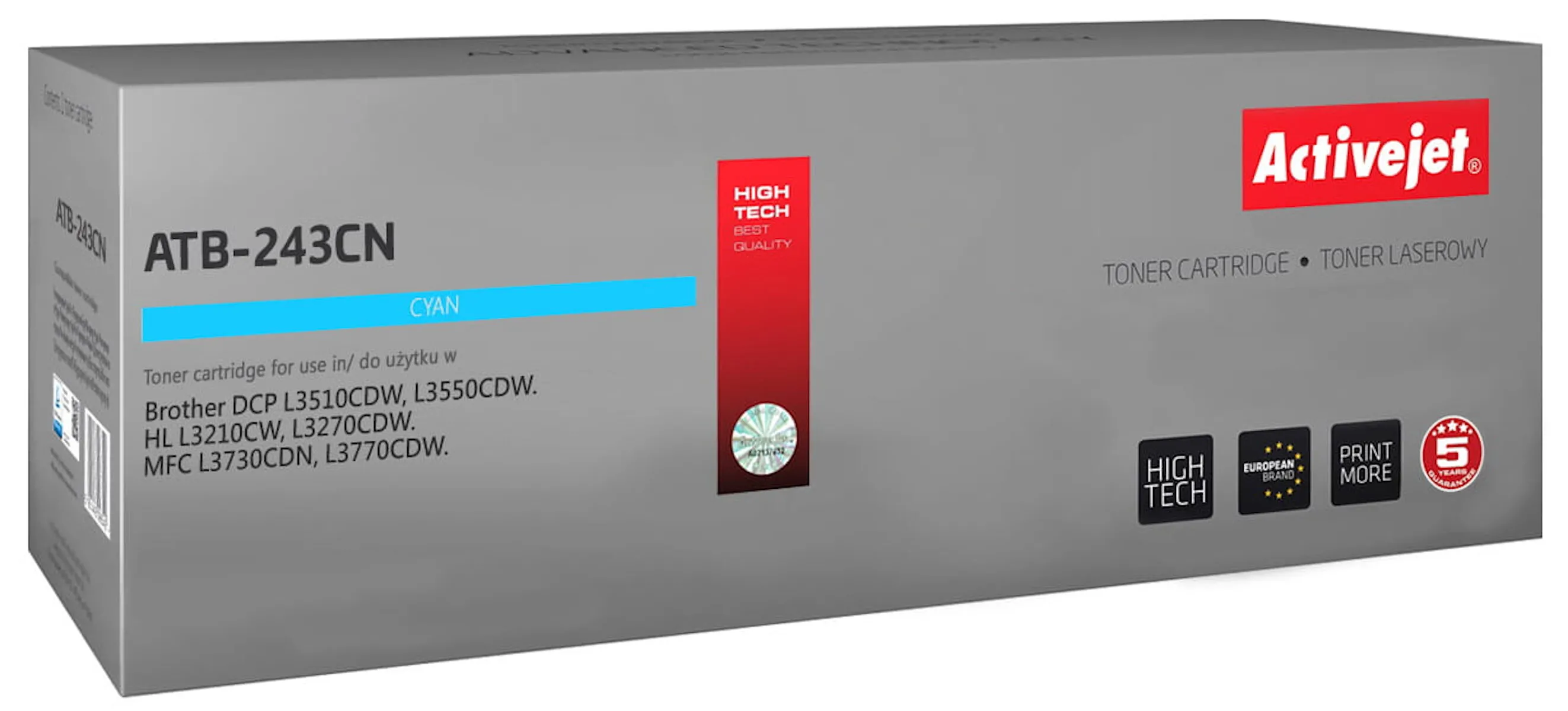 Toner ActiveJet ATB-243CN (zamiennik TN-243C) Błękitny