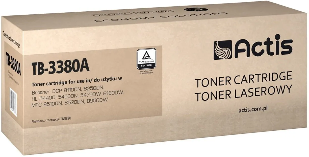 Toner Actis TB-3380A (zamiennik TN-3380) Czarny